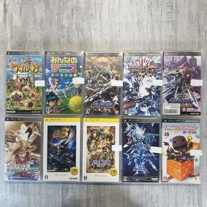 Knights Hunter Gundam Phantasy Basara BUNDLE Sony PSP Japanese Imports Tested